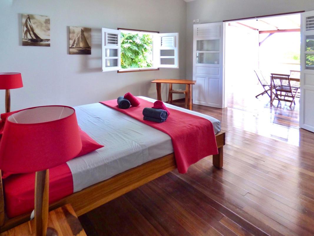 Villa sur la plage Martinique - Chambre 6 à l etage
